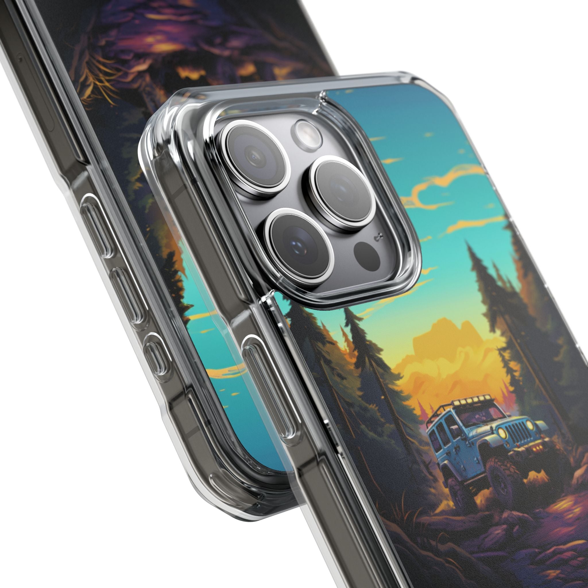 Sunset Adventure Trail iPhone Case - Impact