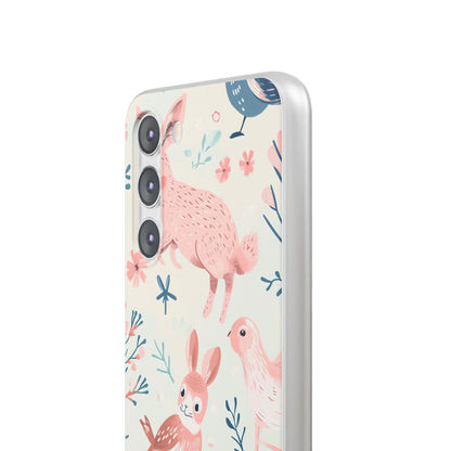 Pastel Whimsical Nature - Flexi Samsung S23 Phone Case