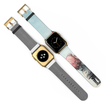 Heart Balloon Whimsy - Watch Band