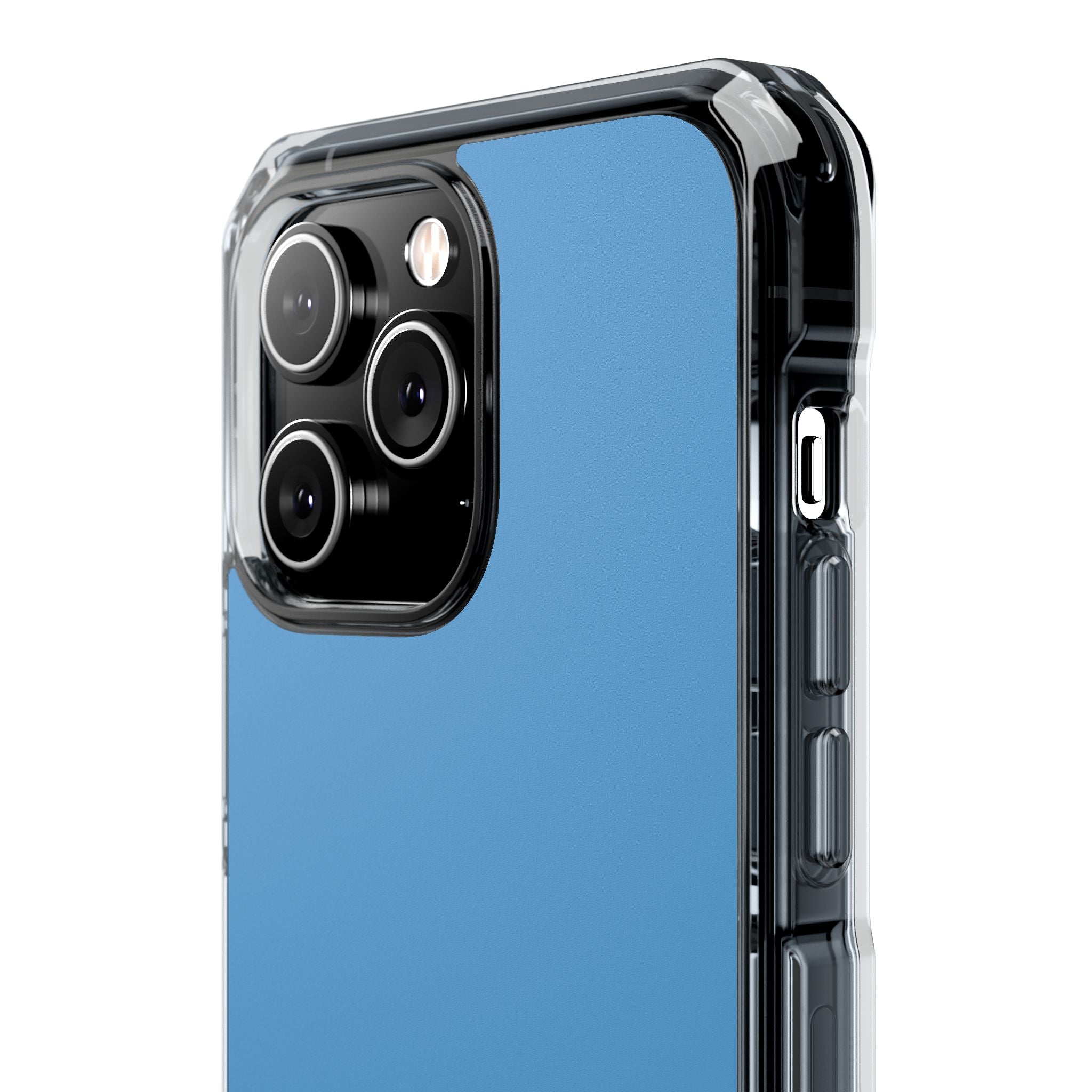 Carolina Blue - Clear Impact Case for iPhone