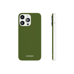 Dark Moss Green | Phone Case for iPhone (Flexible Case)