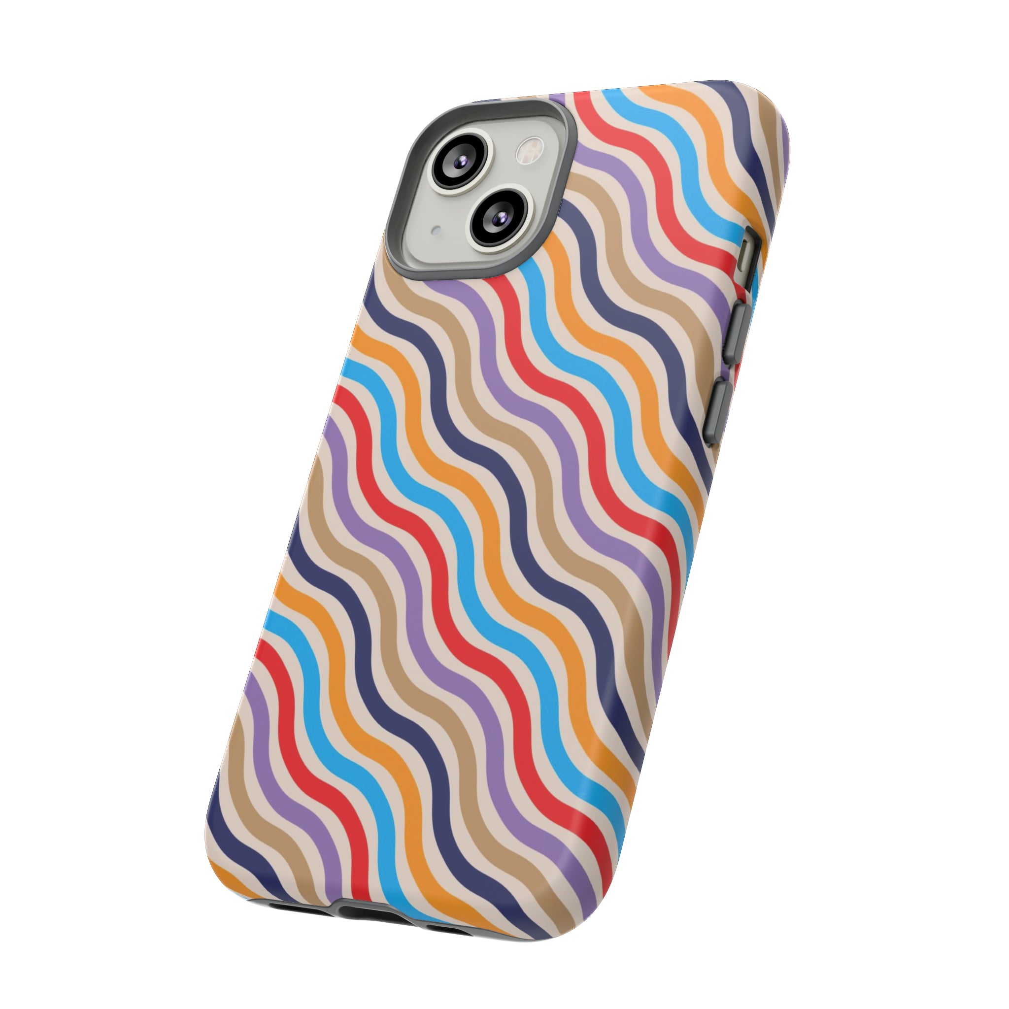 Thin wave Line - Protective Phone Case