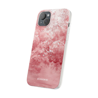 Pantone Rose | Handyhülle für iPhone (Flexible Hülle)