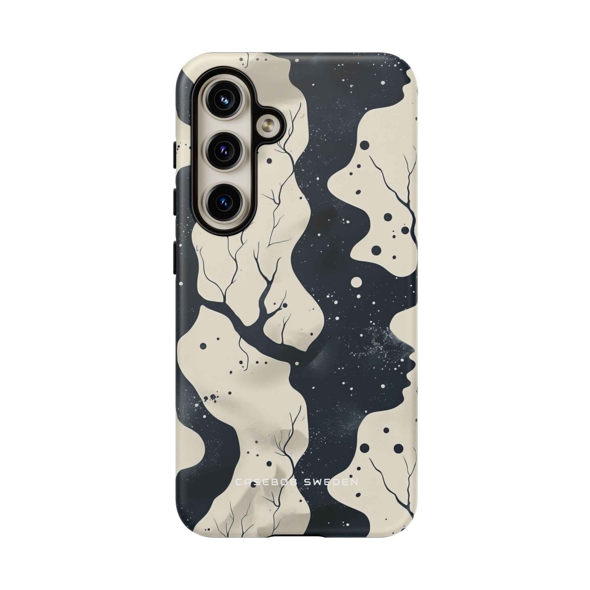 Organic Fluid Silhouettes with Cosmic Depth Samsung S24 - Tough Phone Case