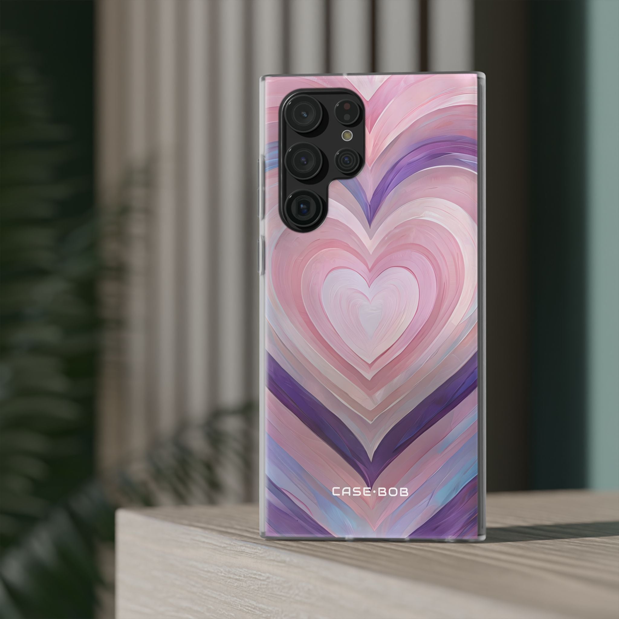 Radiant Heartbrush Samsung S22 Ultra Case - Soft