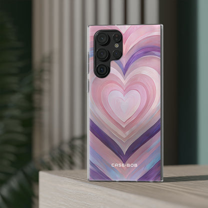Radiant Heartbrush Samsung S22 Ultra Case - Soft