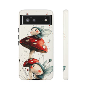 Mushrooms Entertain Fairies - Google Pixel Case