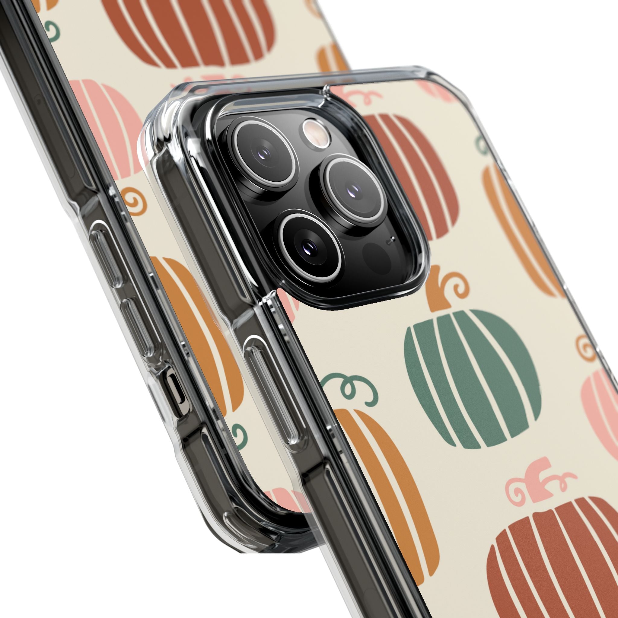 Whimsical Pumpkin Harmony iPhone Case - Impact