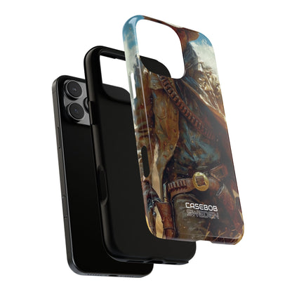 Western Horizon Rider iPhone 16 - Tough