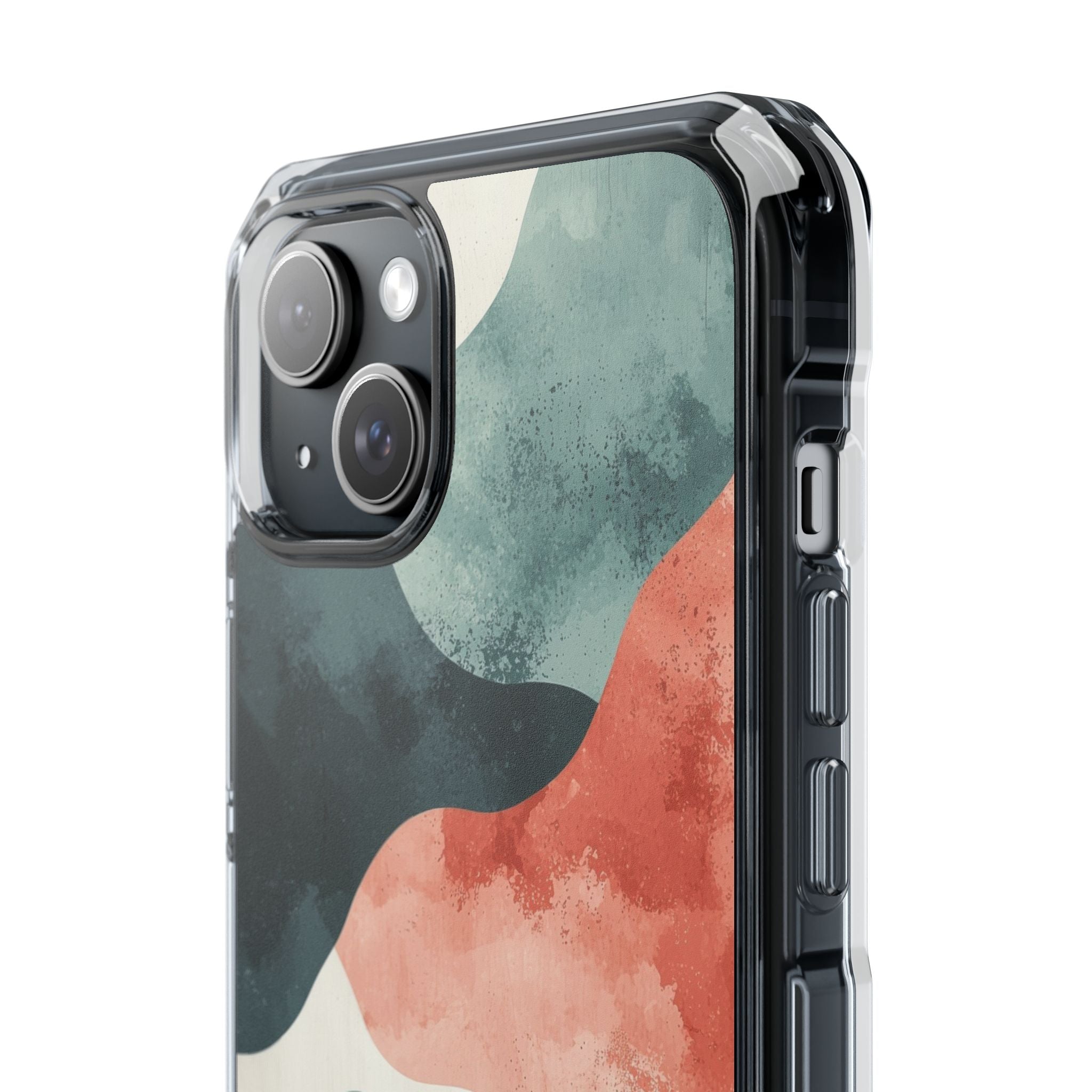 Fluid Shapes Emerge iPhone Case - Impact