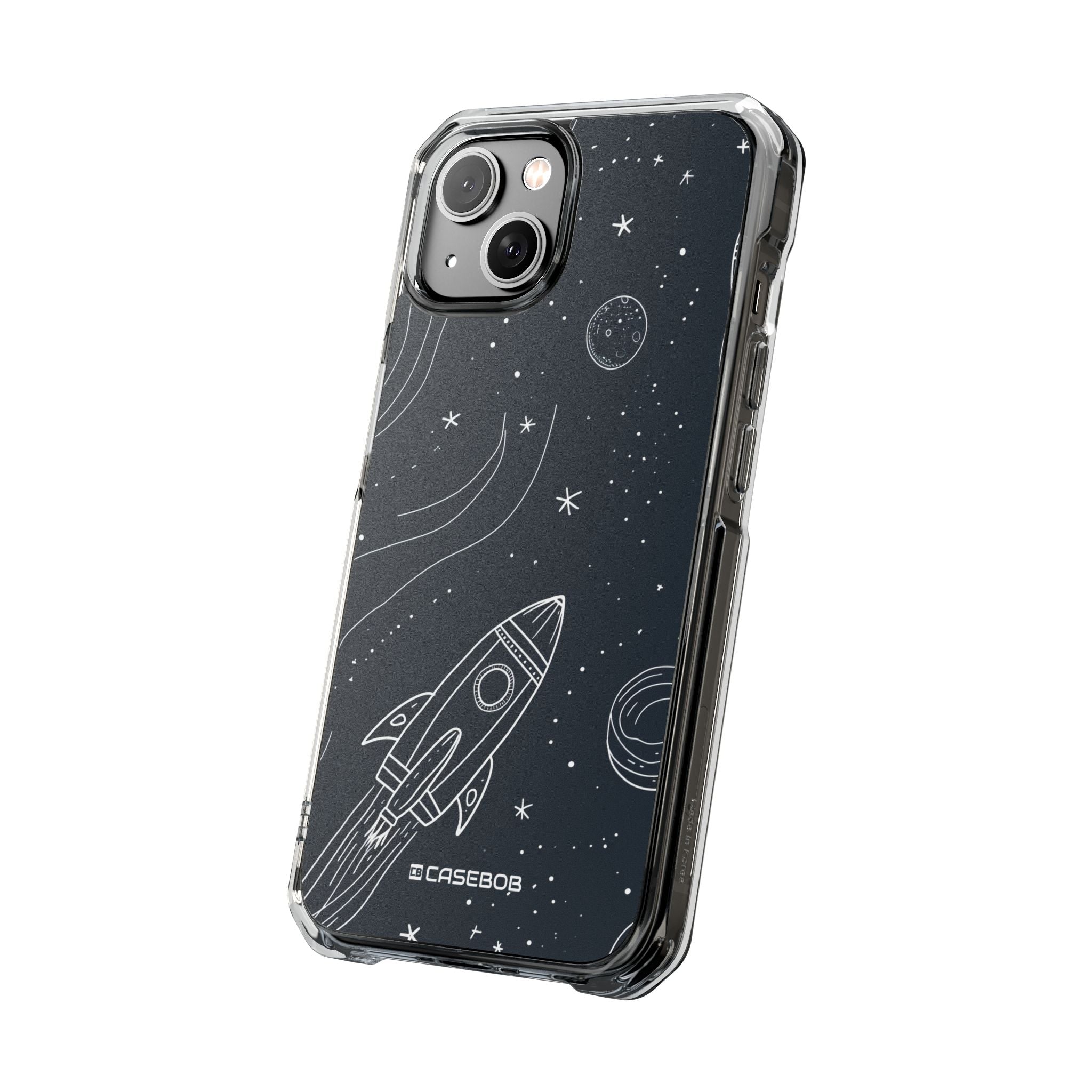 Cosmic Doodle Adventure - Phone Case for iPhone