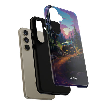 Sunset Forest Drive - Samsung Case