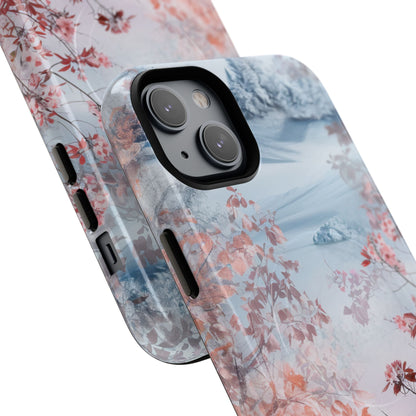 Floral Serenity Case - Tough + MagSafe® iPhone 14 Phone Case