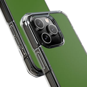 Sap Green | Phone Case for iPhone (Clear Impact Case - Magnetic)