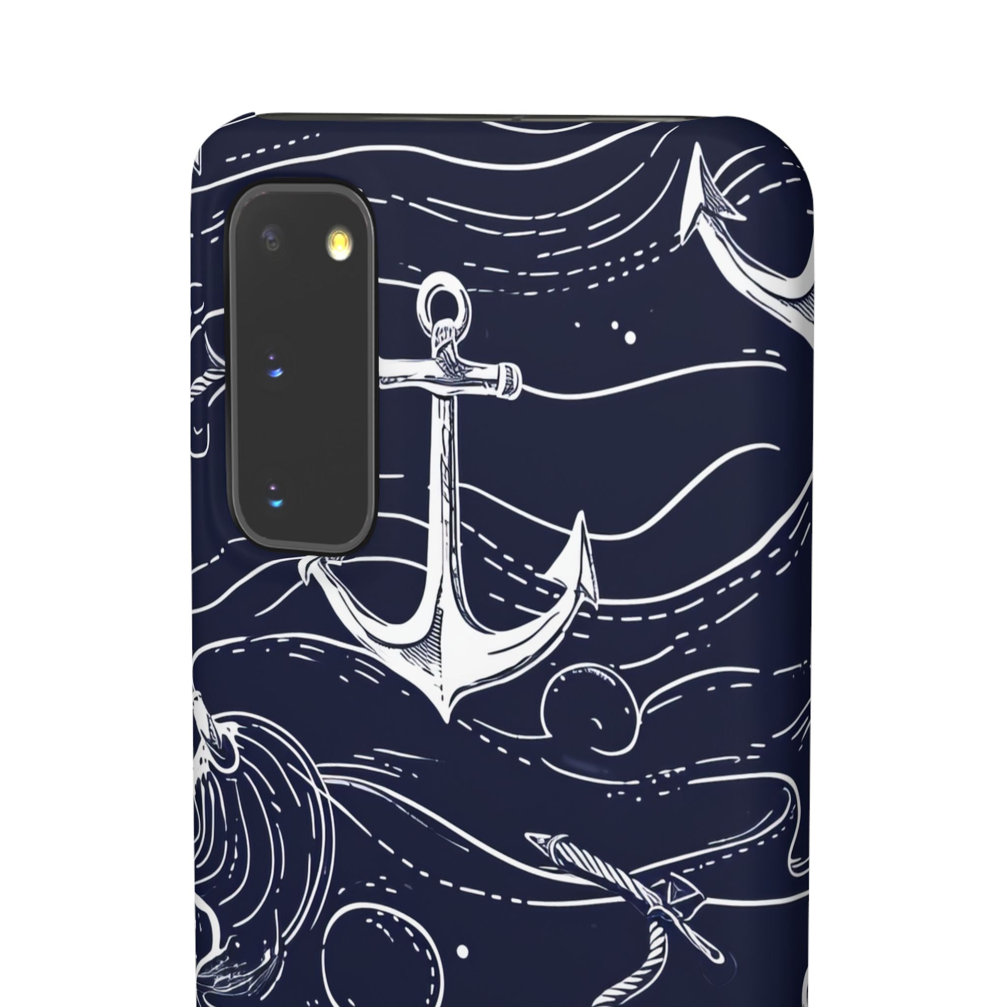 Gradient Anchorflow Waves Samsung S20 - Slim Phone Case