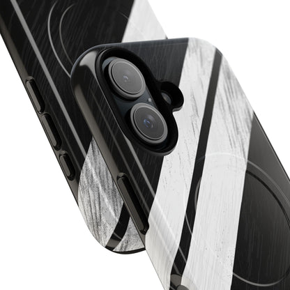 Distressed Stripe Motion iPhone 16 Case - Tough+