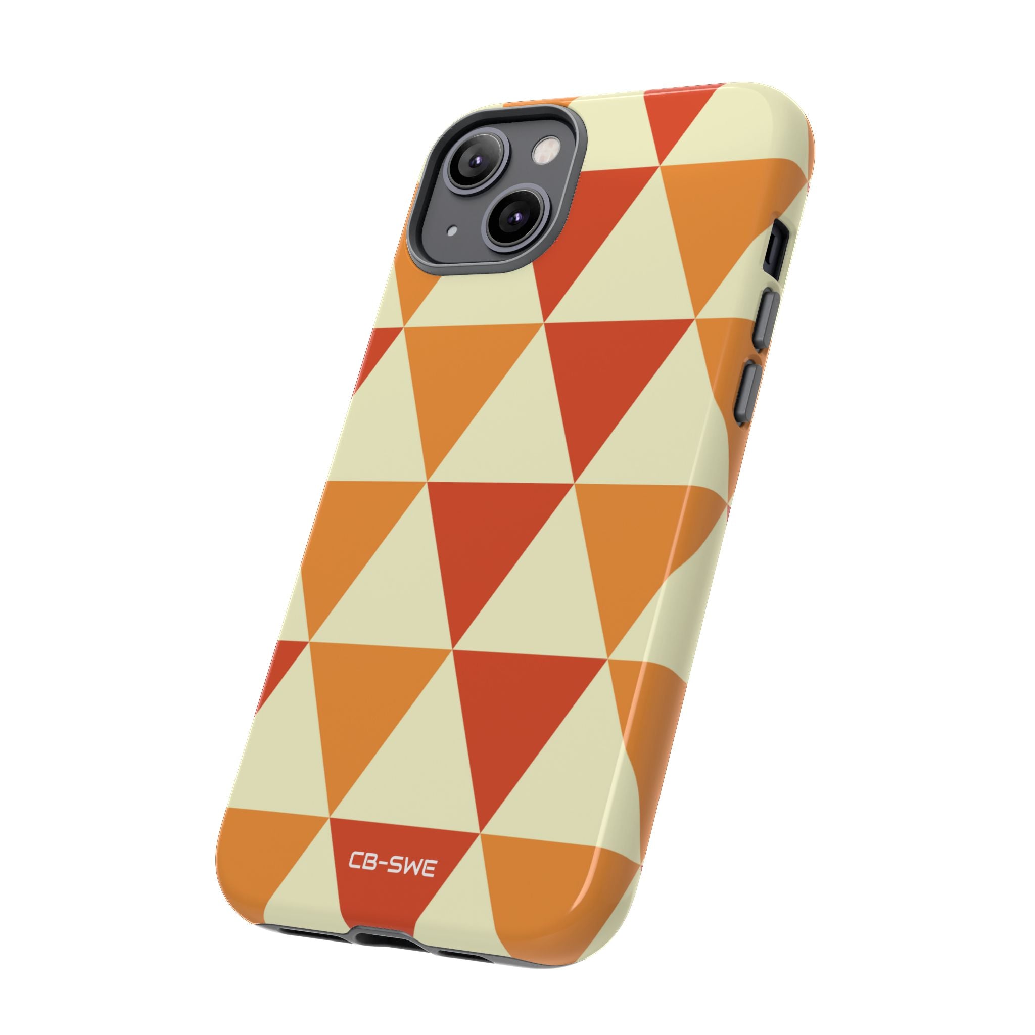 Autumn Triangles Dance - iPhone Case