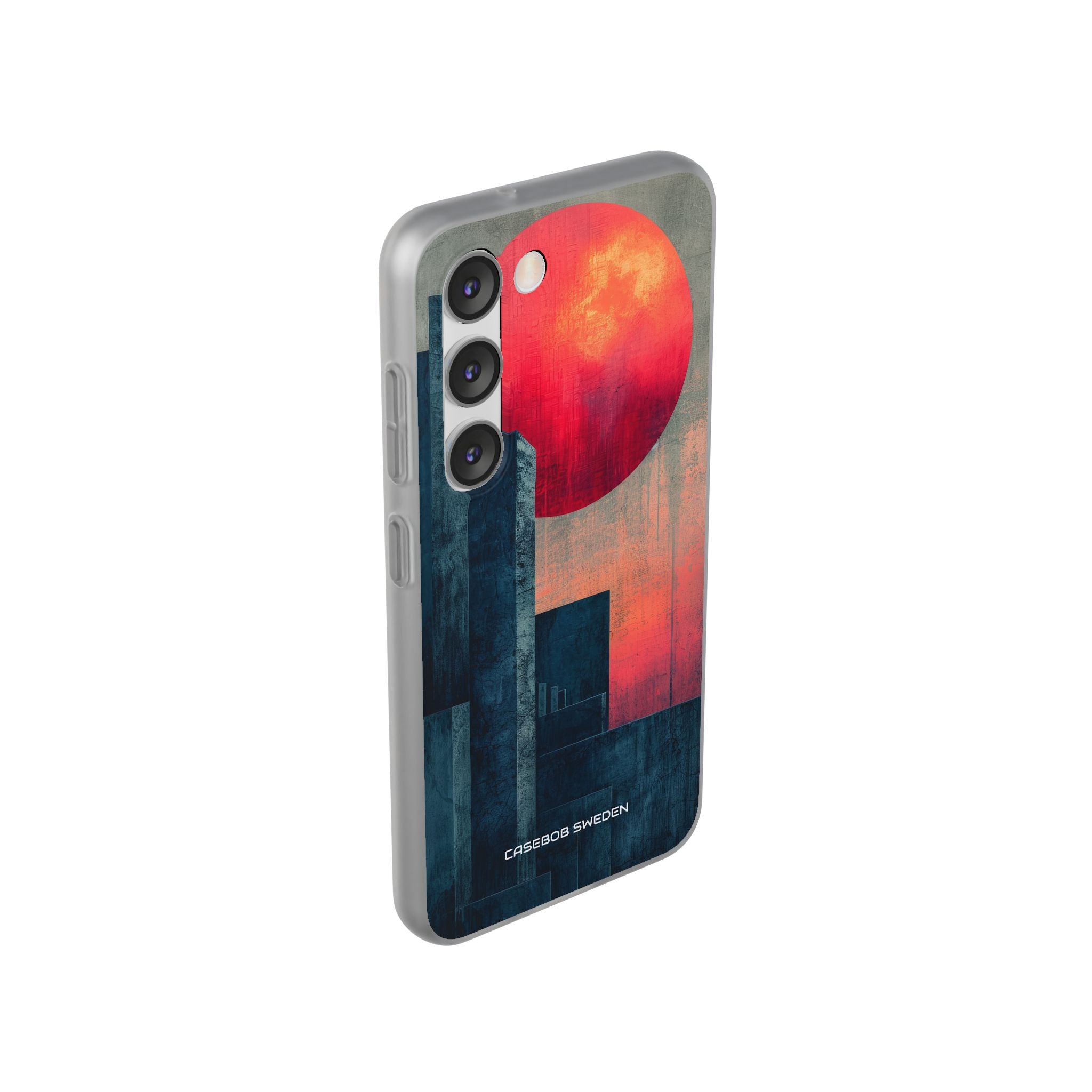 Abstract Geometric Skyline - Flexi Samsung S23 Phone Case