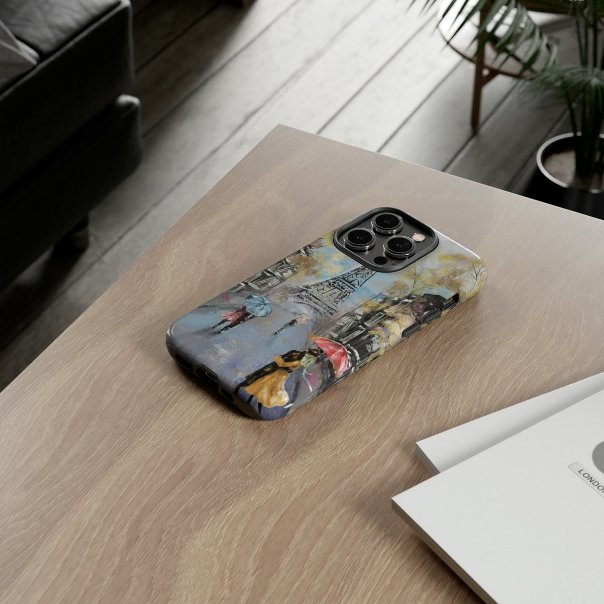 Oil Painting - Paris - Protective Phone Case