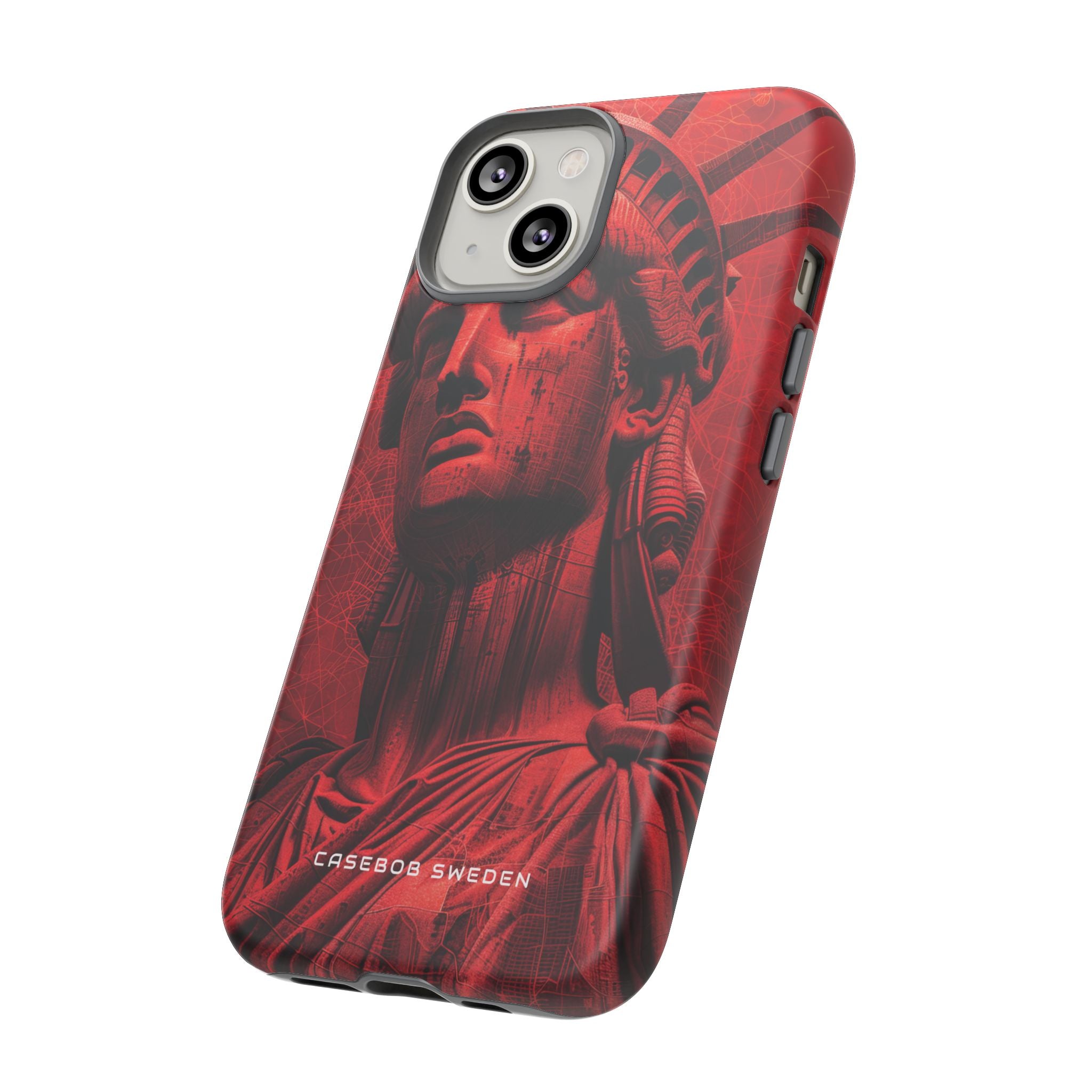 Zen Red Liberty Vision iPhone 14 - Tough Phone Case