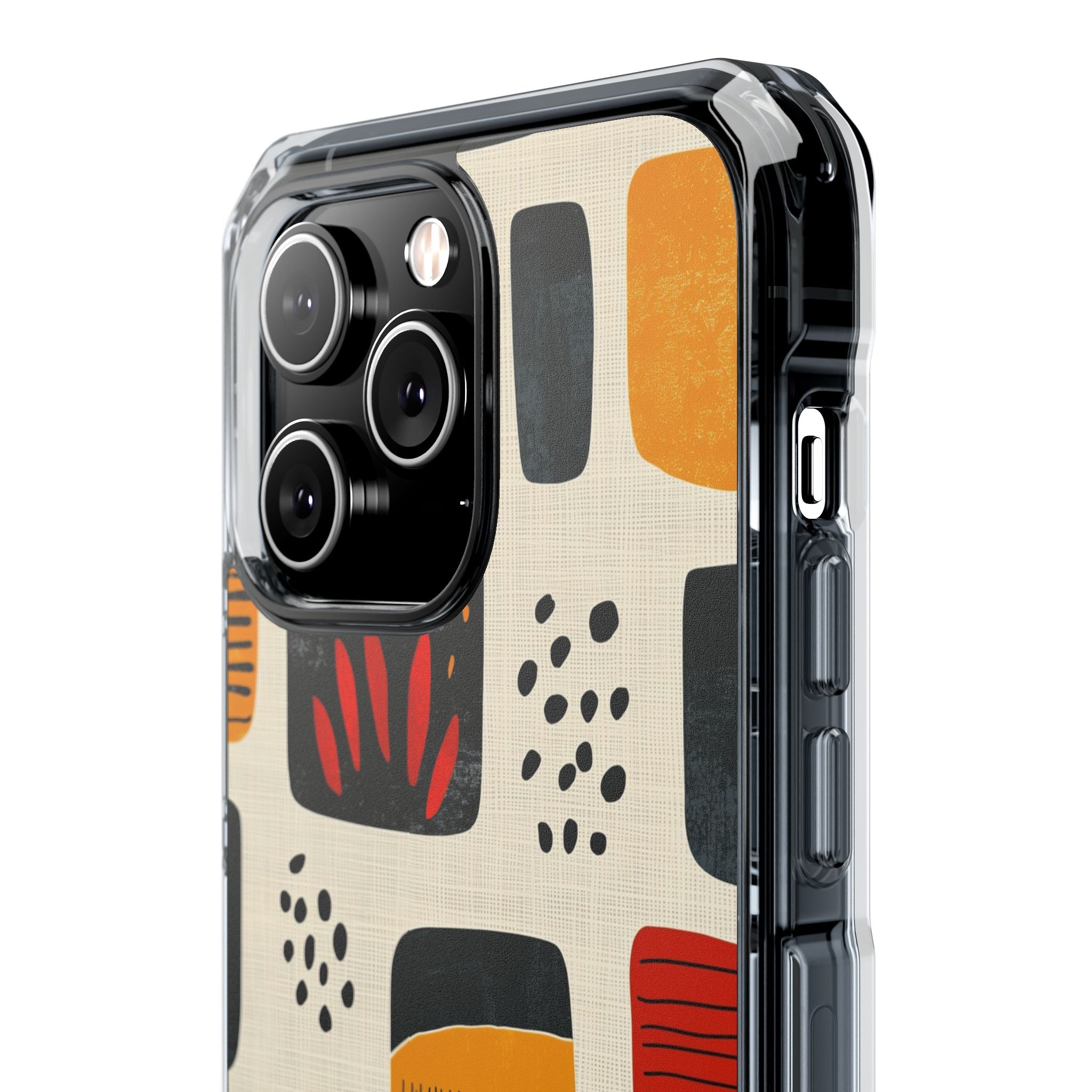 Vibrant Shapes Dance iPhone Case - Impact