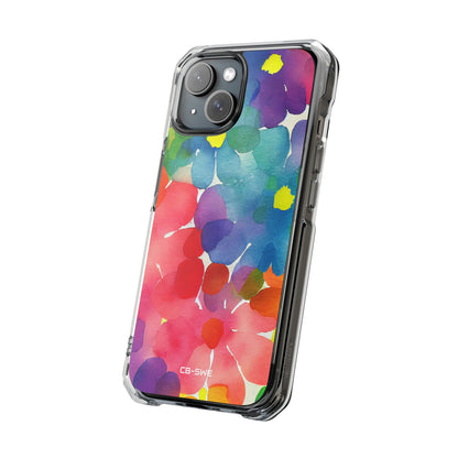 Fluid Color Petals iPhone Case - Impact