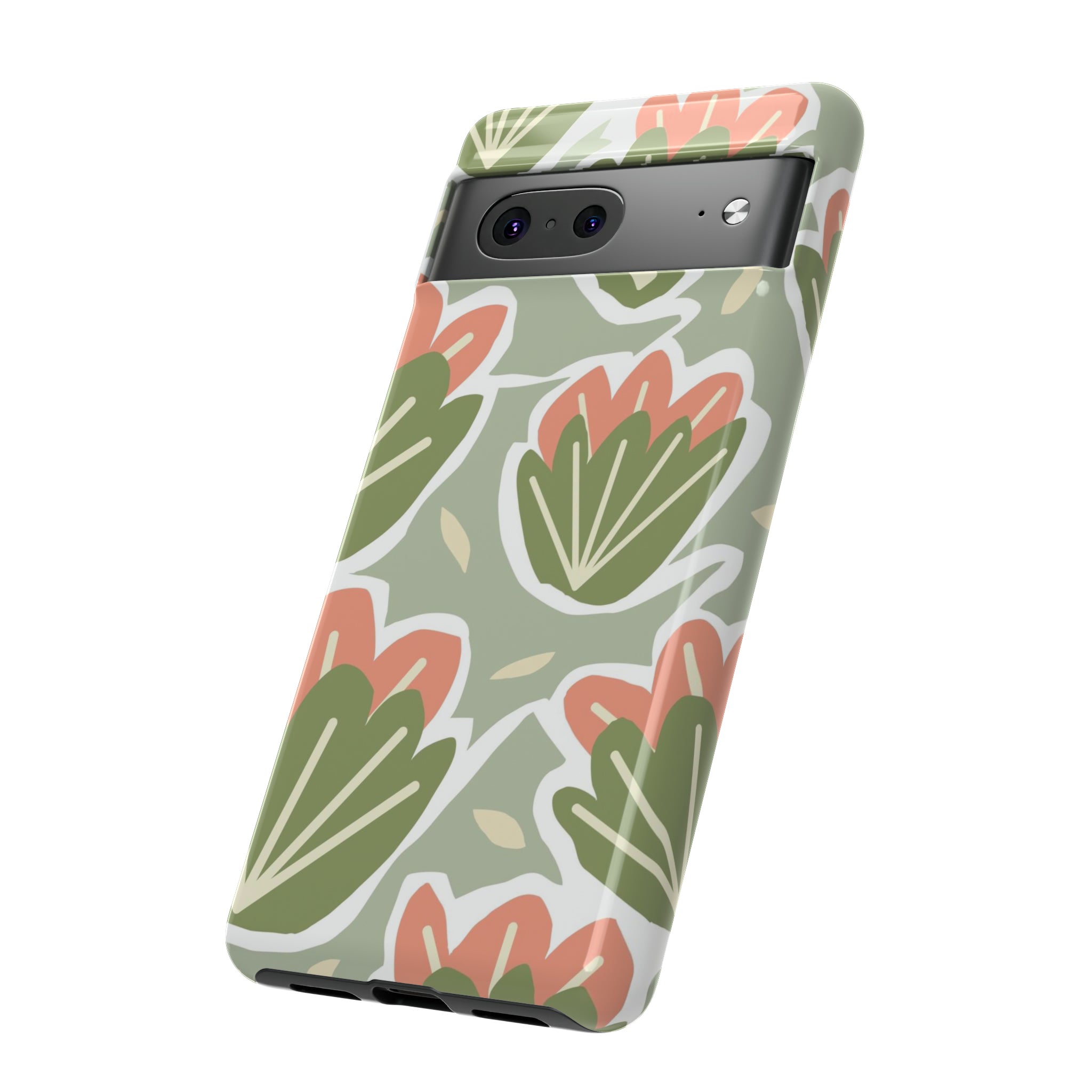 Earth Happy Flower - Protective Phone Case