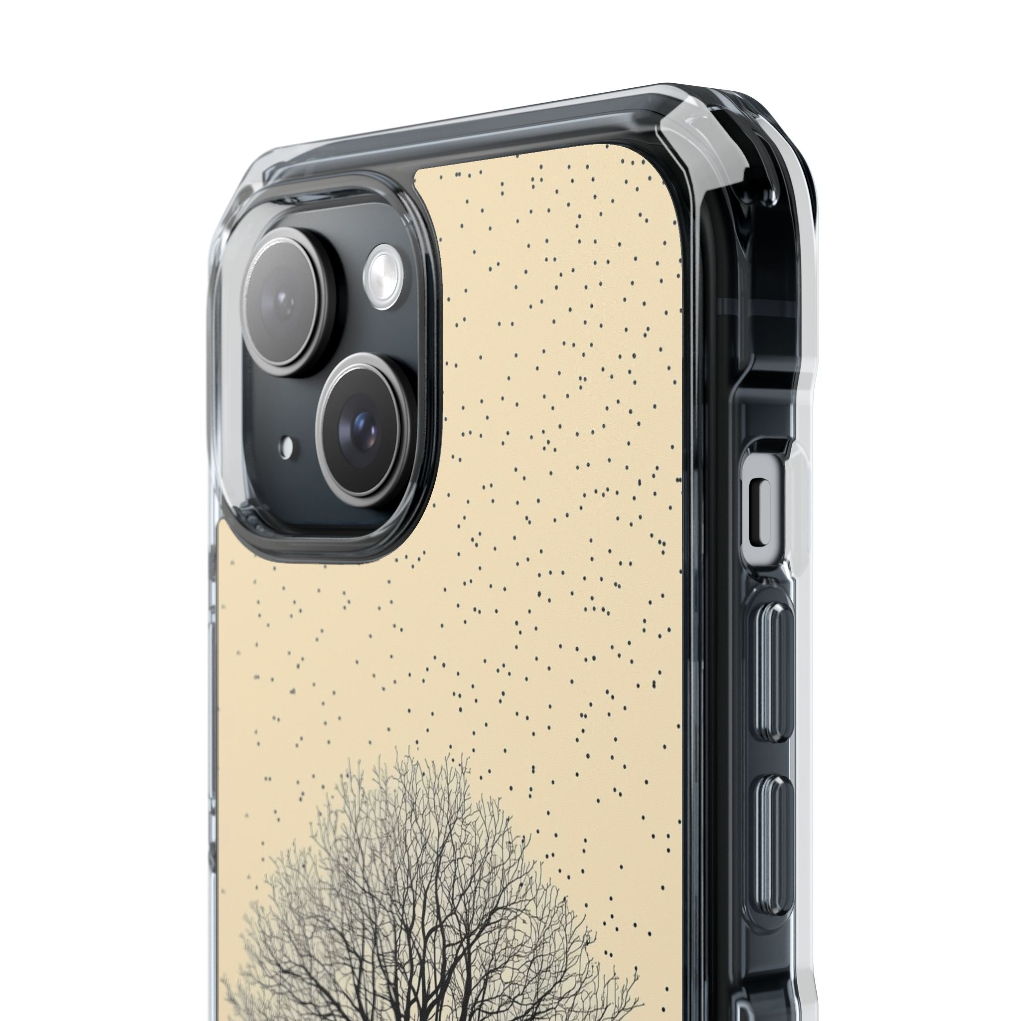 Black Branch Silhouette iPhone 15 Case - Impact