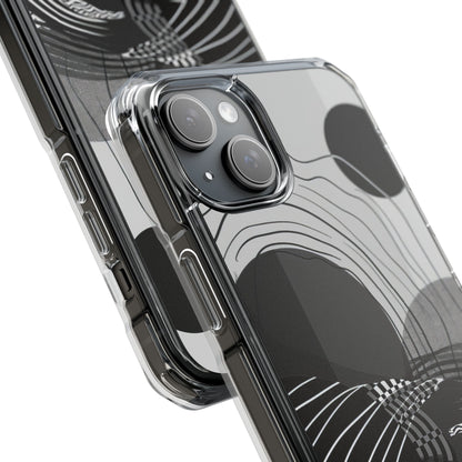 Monochrome Motion Flow iPhone 15 - Impact Clear+