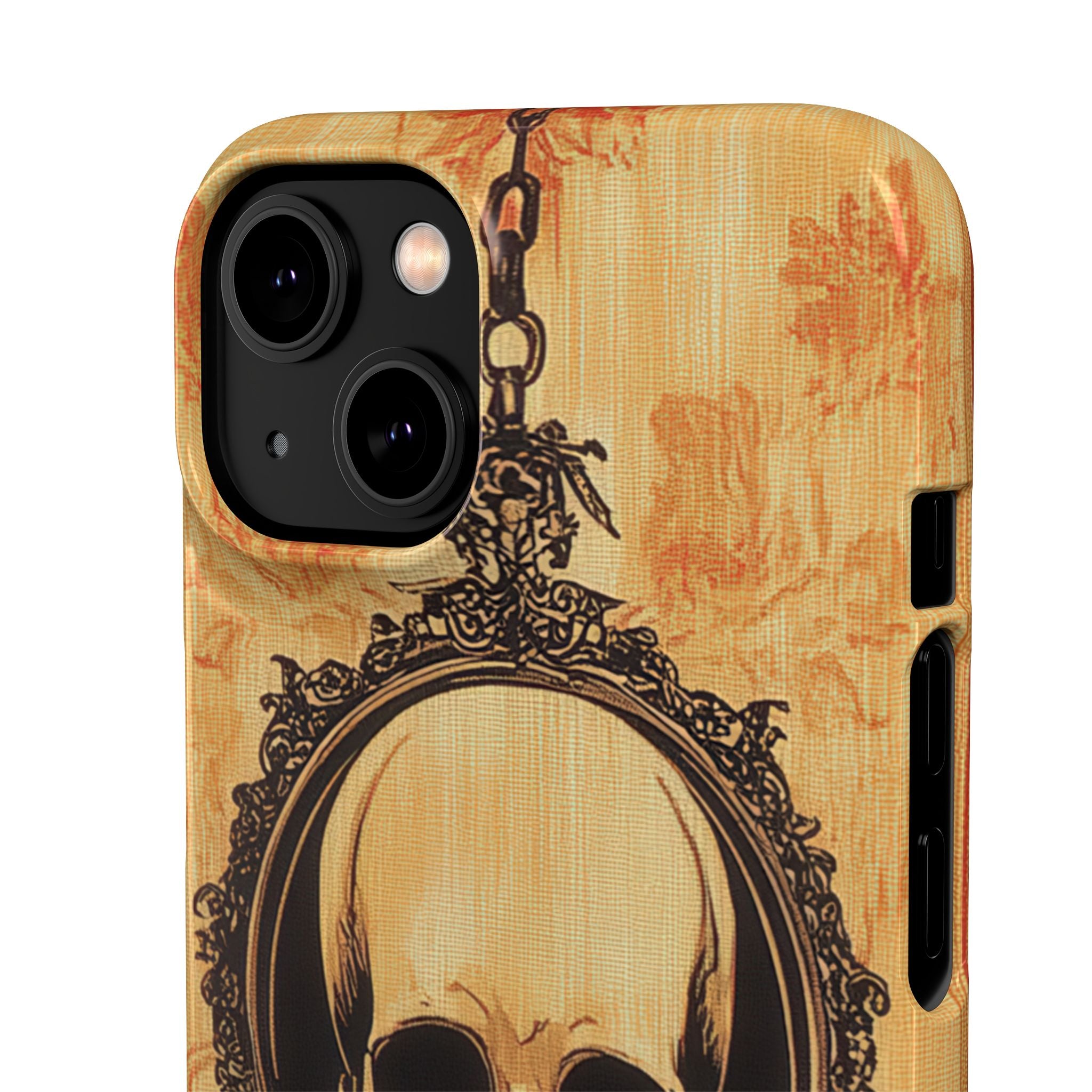 Gothic Skull Elegance iPhone 14 - Slim Phone Case