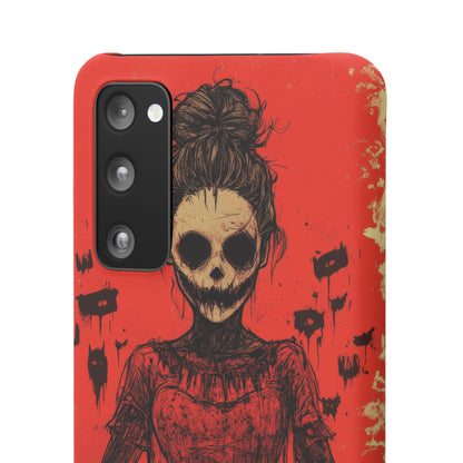 Haunting Scarlet Descent Samsung S20 - Slim Phone Case