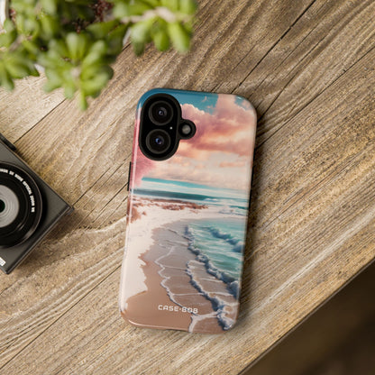 Pink Tree Breeze iPhone 16 Case - Tough