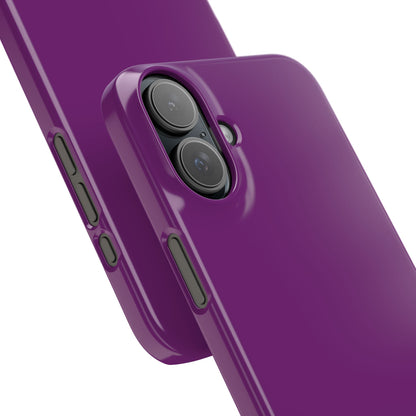 Purple iPhone 16 - Slim Phone Case