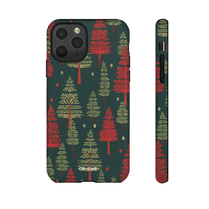 Trees Dance Playfully - iPhone Case