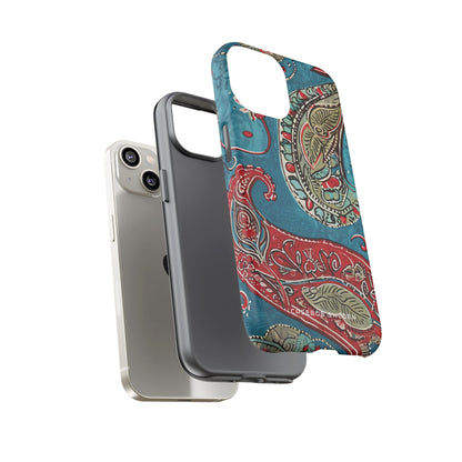 Vintage Paisley Elegance iPhone 14 - Tough Phone Case