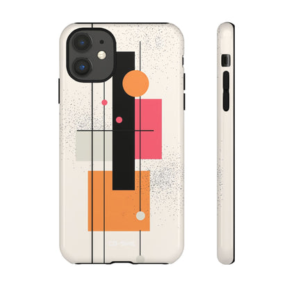 Shapes Dance Playfully - iPhone Case