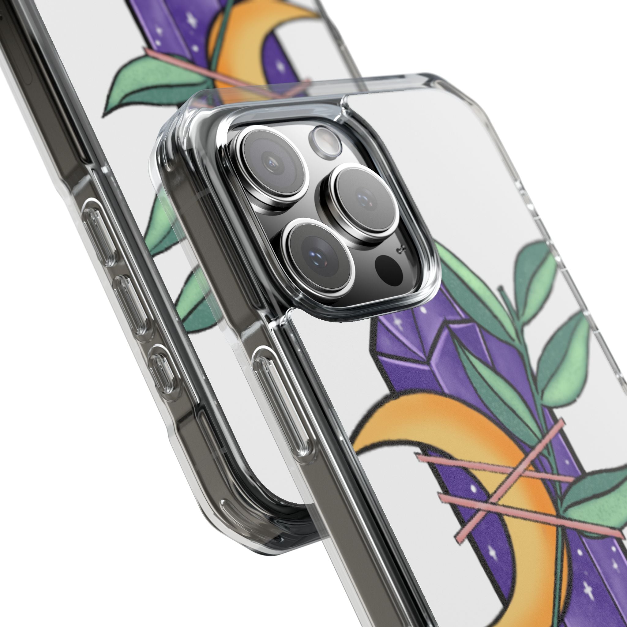 Mystical Moon Crystal iPhone Case - Impact