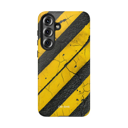 Cracked Hazard Lines - Samsung Case