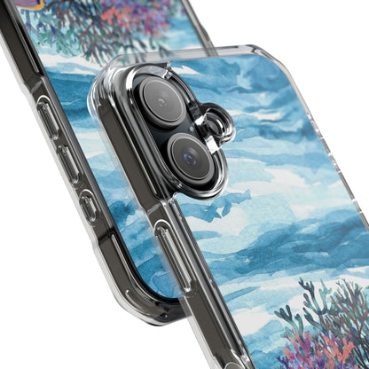 Aquatic Life Watercolors iPhone Case - Impact
