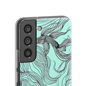 Aqua Serenity | Flexible Handyhülle für Samsung Galaxy