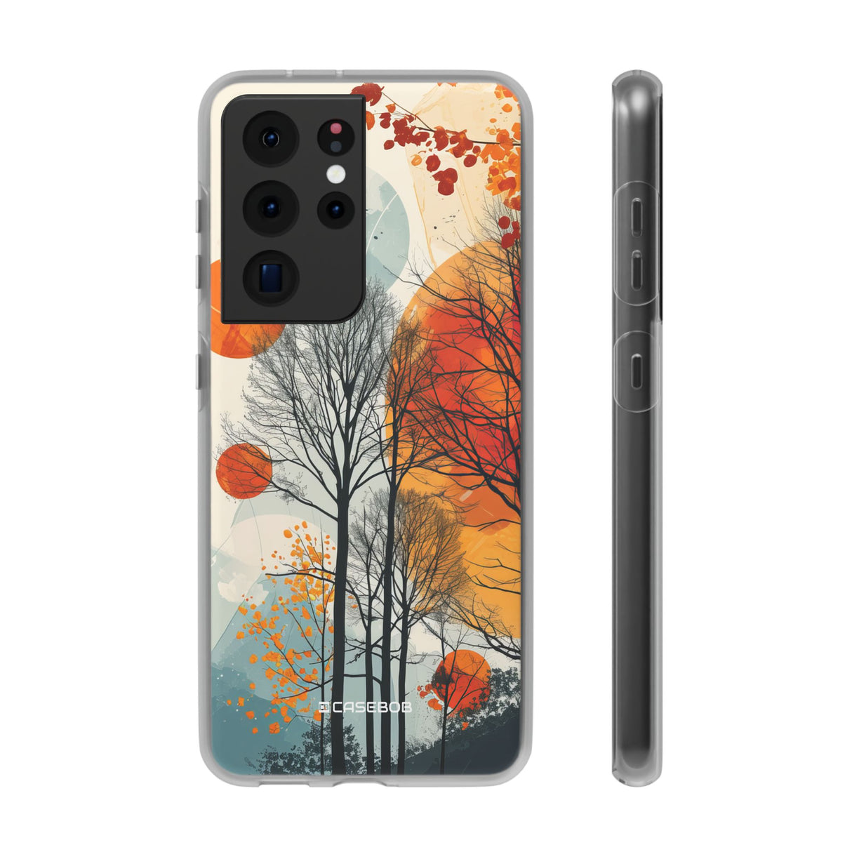 Herbstliche Ruhe | Flexible Handyhülle für Samsung Galaxy