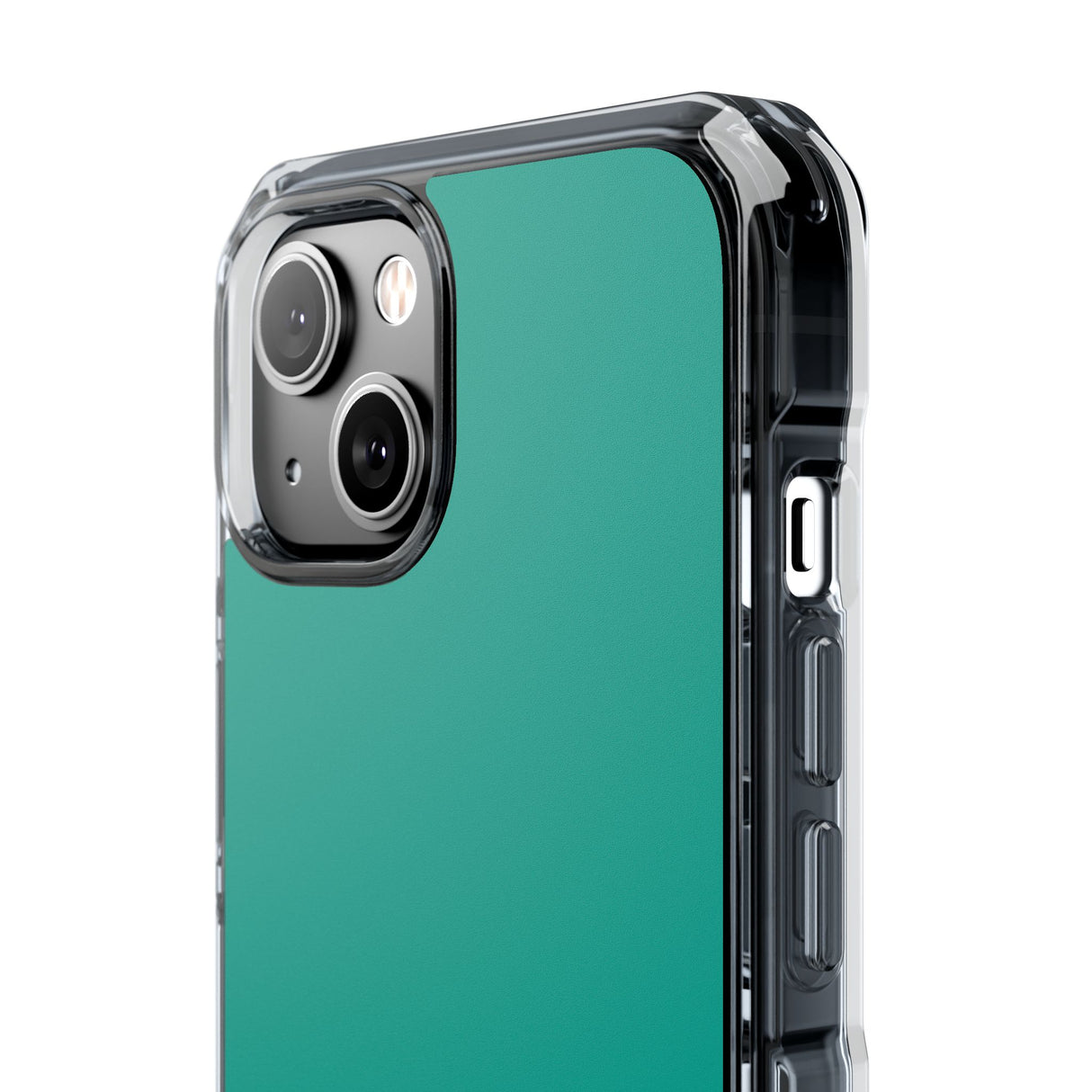 Persian Green | Phone Case for iPhone (Clear Impact Case - Magnetic)