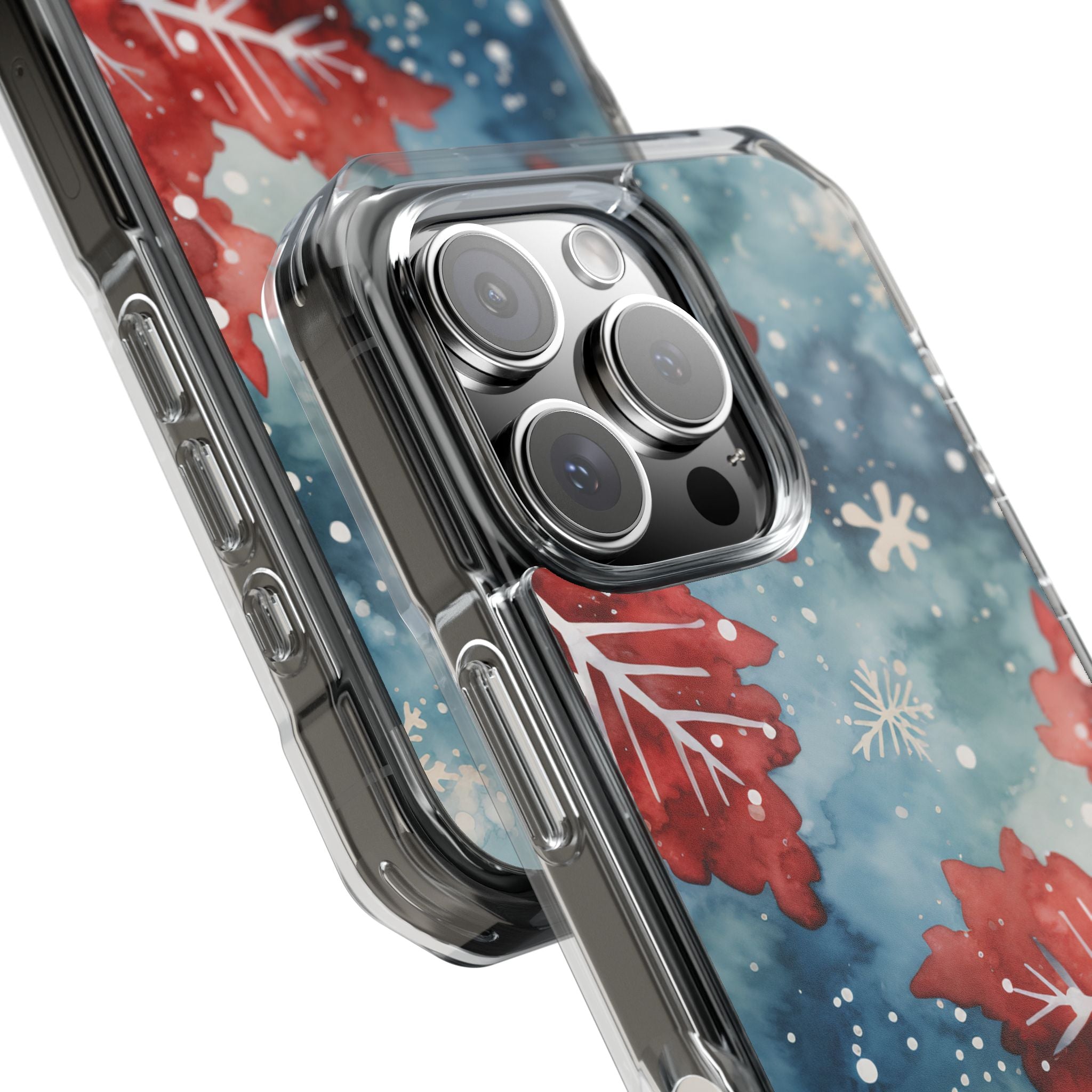 Winter Leaves Dance iPhone Case - Impact