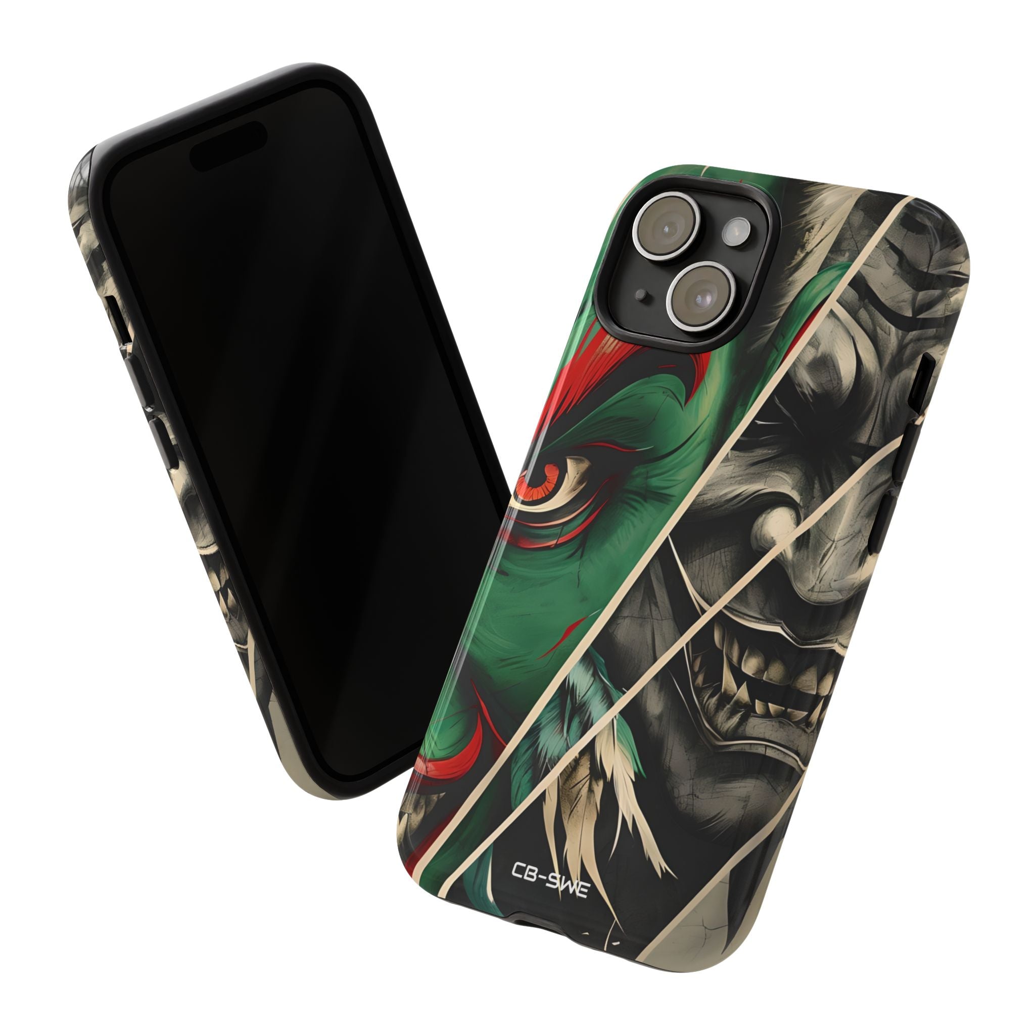 Demonic Panels Clash - iPhone Case