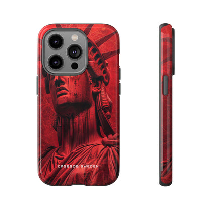 Zen Red Liberty Vision iPhone 14 - Tough Phone Case