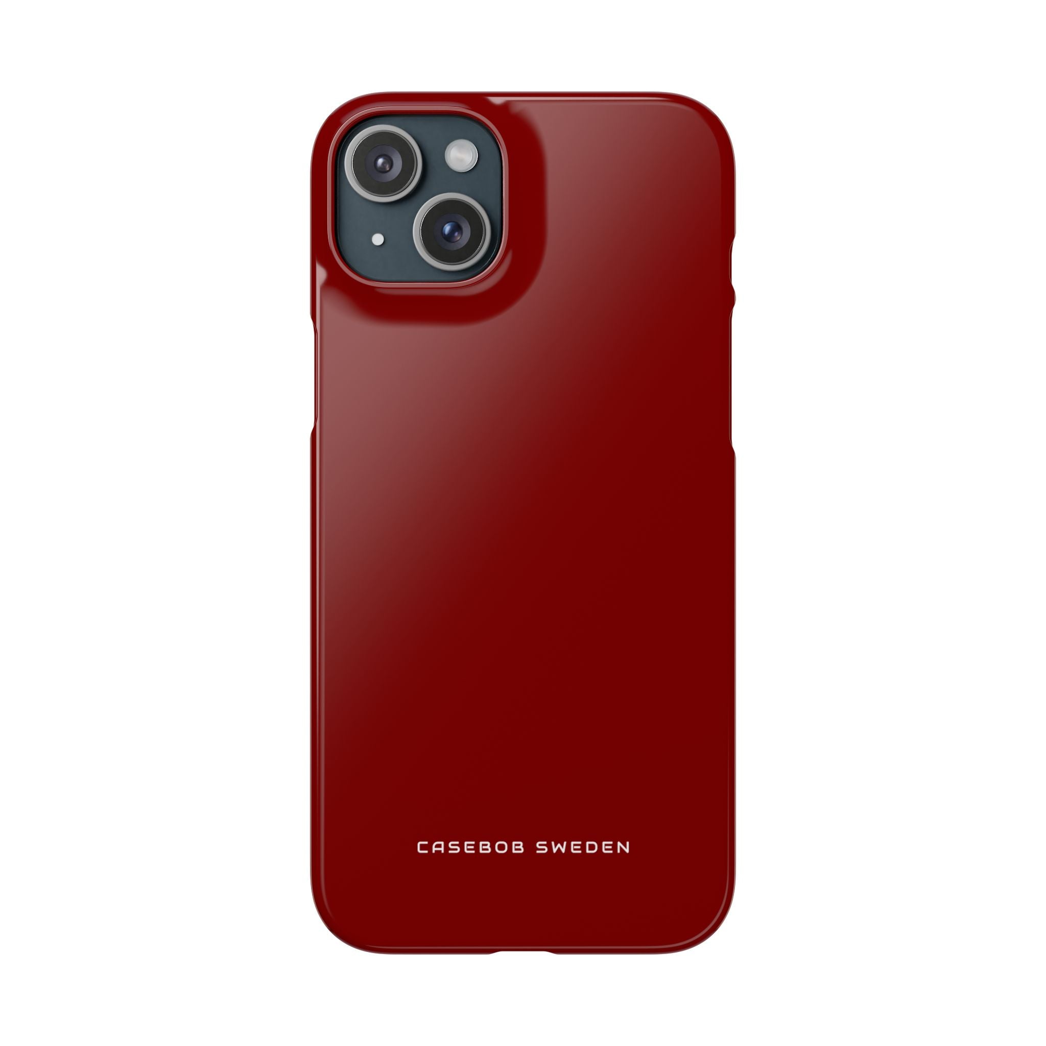 Maroon iPhone 15 - Slim Phone Case