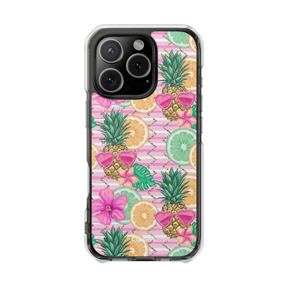 Tropical Fruits Dance iPhone Case - Impact