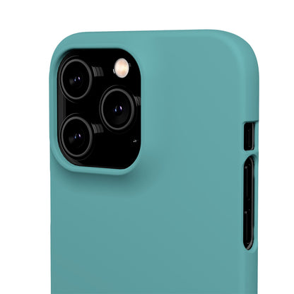 Cadet Blue iPhone 14 - Slim Phone Case