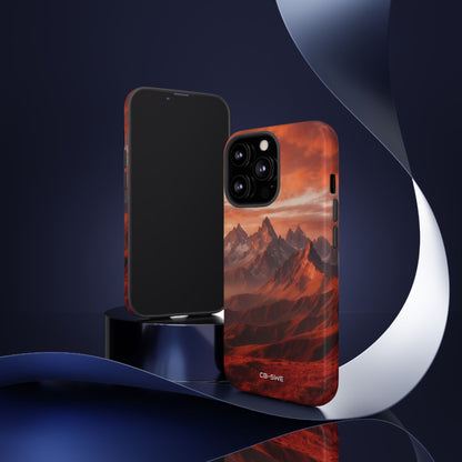 Mountain Peaks Glowing - iPhone Case