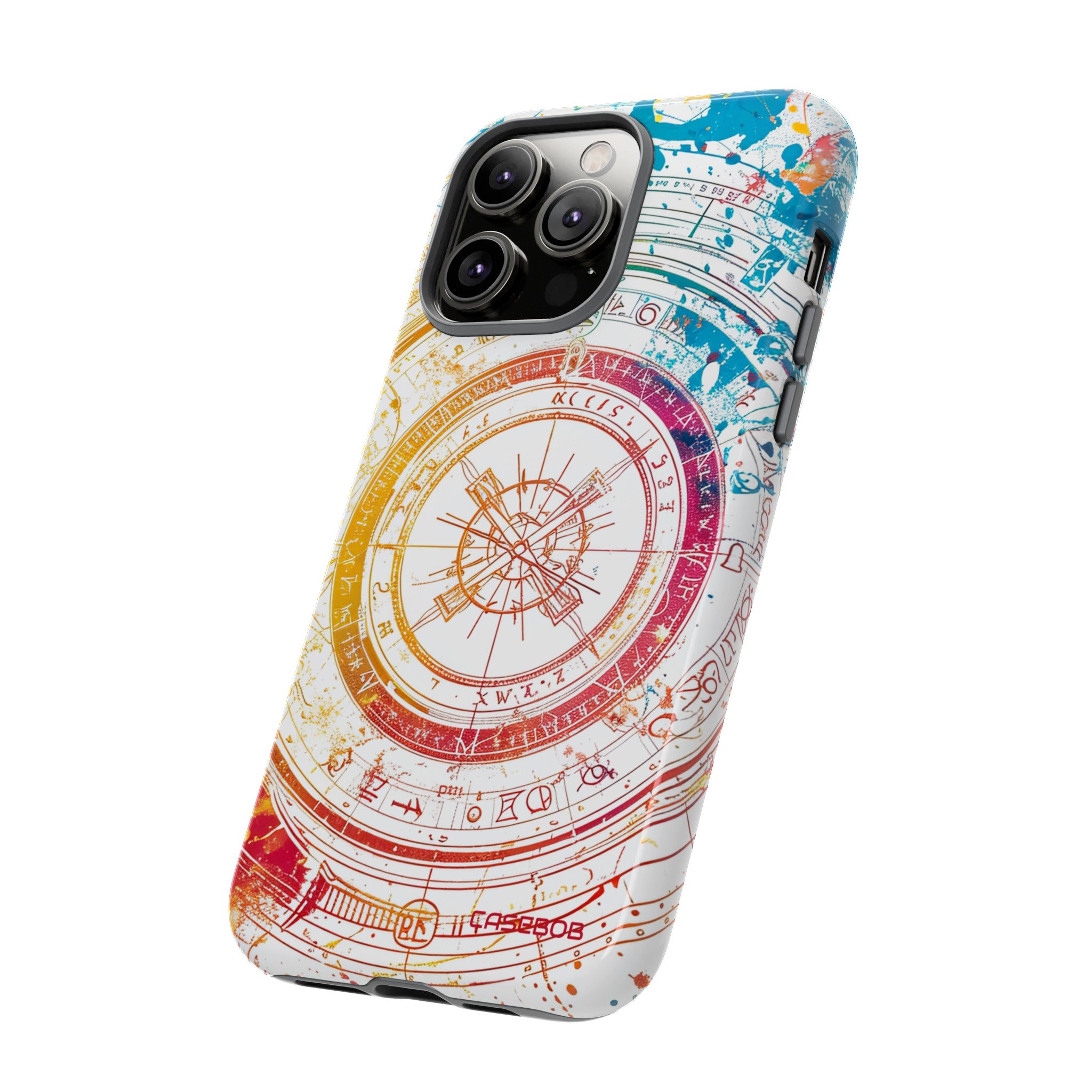 Astrological Wheel Wonders - Protective Phone Case